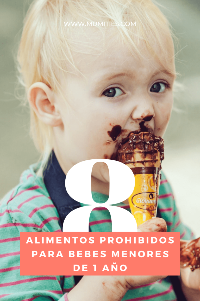 8 alimentos prohibidos para tu bebé menor de 1 año